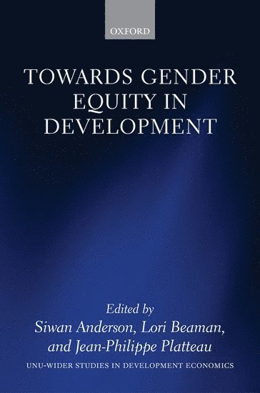 Towards Gender Equity in Development 1