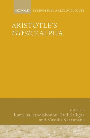 bokomslag Aristotle's Physics Alpha
