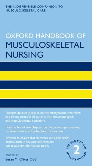Susan M. Oliver OBE - Oxford Handbook of Musculoskeletal Nursing, Häftad