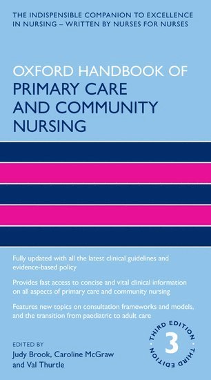 bokomslag Oxford Handbook of Primary Care and Community Nursing