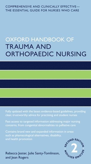 bokomslag Oxford Handbook of Trauma and Orthopaedic Nursing