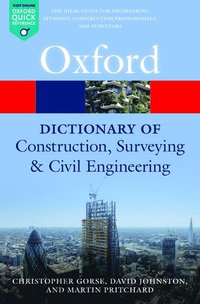 bokomslag A Dictionary of Construction, Surveying, and Civil Engineering