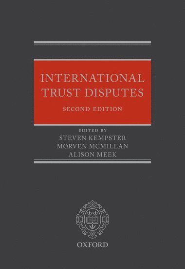 bokomslag International Trust Disputes