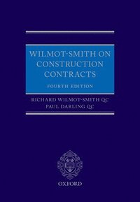 bokomslag Wilmot-Smith on Construction Contracts