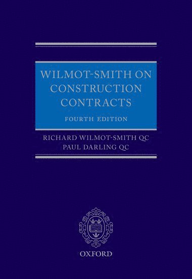 bokomslag Wilmot-Smith on Construction Contracts