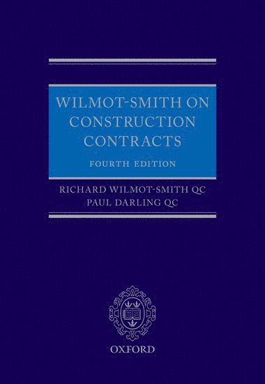 bokomslag Wilmot-Smith on Construction Contracts