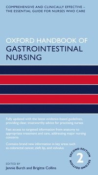 bokomslag Oxford Handbook of Gastrointestinal Nursing