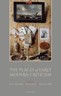 bokomslag The Places of Early Modern Criticism
