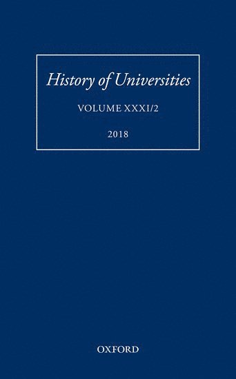 bokomslag History of Universities