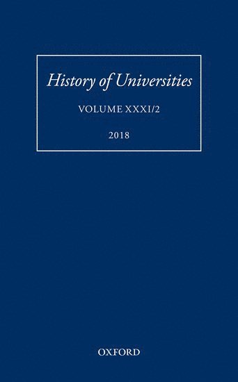 bokomslag History of Universities