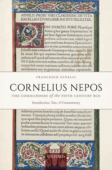 Francesco Ginelli - Cornelius Nepos, The Commanders of the Fifth Century BCE, Inbunden