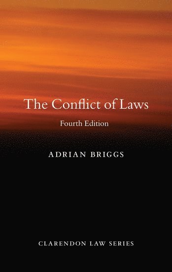 bokomslag The Conflict of Laws