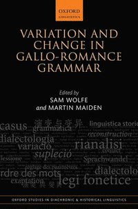 bokomslag Variation and Change in Gallo-Romance Grammar