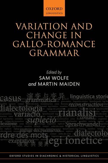 Sam Wolfe, Sam Wolfe, Martin Maiden - Variation and Change in Gallo-Romance Grammar, Inbunden