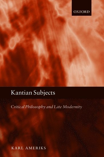 bokomslag Kantian Subjects