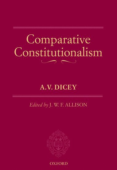 bokomslag Comparative Constitutionalism