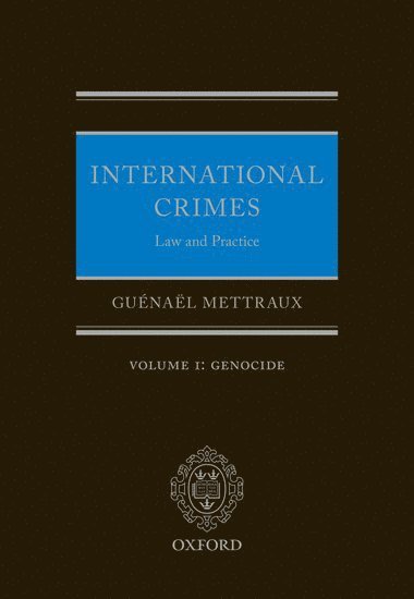 bokomslag International Crimes: Volume I: Genocide