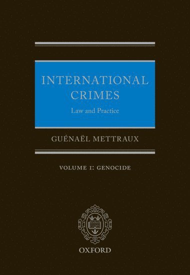 bokomslag International Crimes: Volume I: Genocide