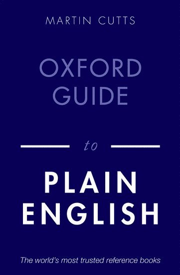 bokomslag Oxford Guide to Plain English