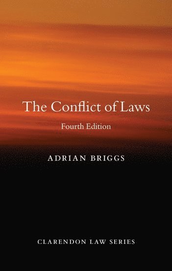 bokomslag The Conflict of Laws