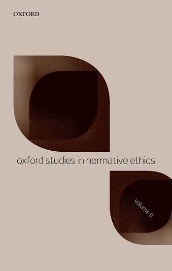 Timmons, TIMMONS, Mark Timmons, University of Arizona) Timmons, Mark (Professor of Philosophy, Professor of Philosophy - Oxford Studies in Normative Ethics Volume 9, Häftad