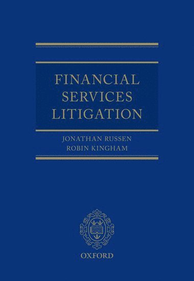 bokomslag Financial Services Litigation