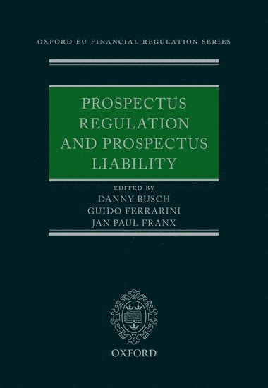 Prospectus Regulation and Prospectus Liability 1
