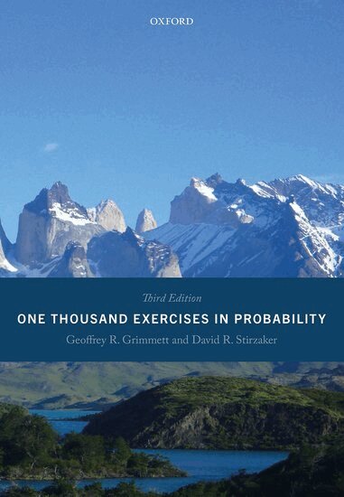 Geoffrey Grimmett, David Stirzaker - One Thousand Exercises in Probability, Häftad