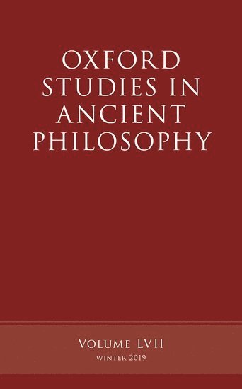 bokomslag Oxford Studies in Ancient Philosophy, Volume 57