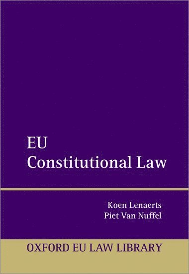 bokomslag EU Constitutional Law