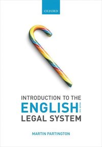 bokomslag Introduction to the English Legal System