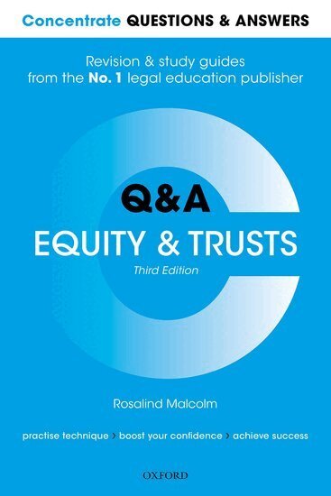 Rosalind Malcolm - Concentrate Questions and Answers Equity and Trusts, Häftad