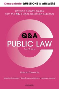 bokomslag Concentrate Questions and Answers Public Law