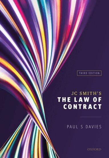 Paul S. Davies - JC Smith's The Law of Contract, Häftad