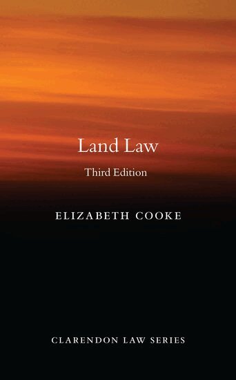 Elizabeth Cooke - Land Law, Inbunden