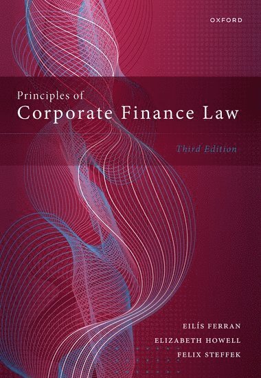 bokomslag Principles of Corporate Finance Law