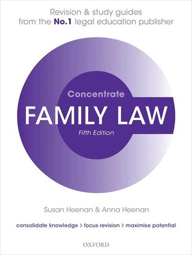 Susan Heenan, Anna Heenan - Family Law Concentrate, Häftad