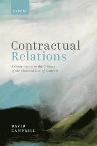 bokomslag Contractual Relations