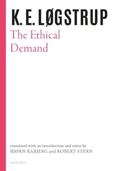 bokomslag The Ethical Demand