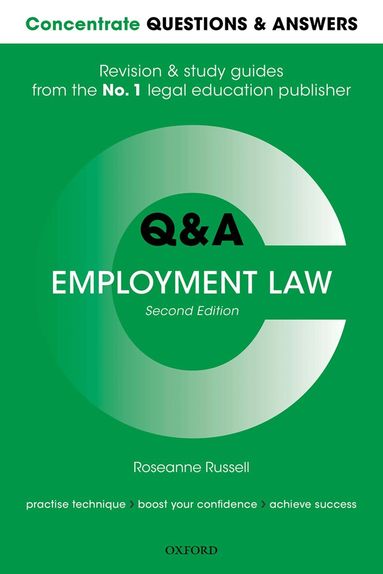Roseanne Russell - Concentrate Questions and Answers Employment Law, Häftad