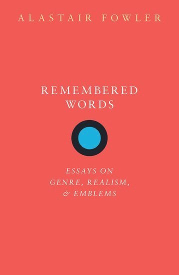 bokomslag Remembered Words