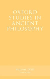 bokomslag Oxford Studies in Ancient Philosophy, Volume 58
