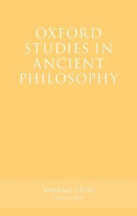 bokomslag Oxford Studies in Ancient Philosophy, Volume 58