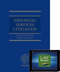 bokomslag Financial Services Litigation: Digital Pack