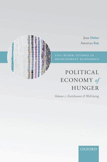 Jean Drèze, Amartya Sen - Political Economy of Hunger, Häftad