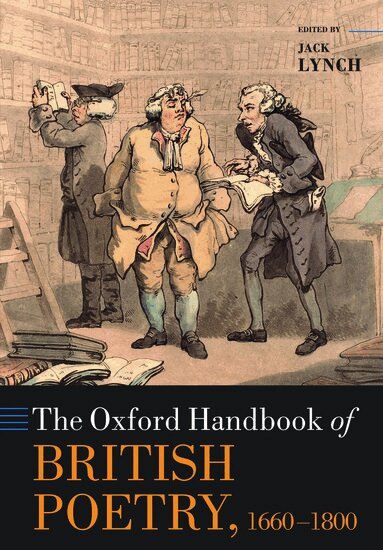 Jack Lynch - The Oxford Handbook of British Poetry, 1660-1800, Häftad