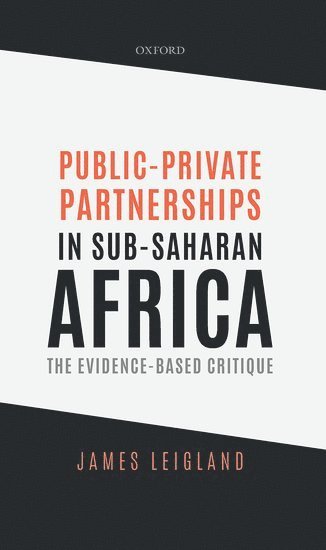 bokomslag Public-Private Partnerships in Sub-Saharan Africa