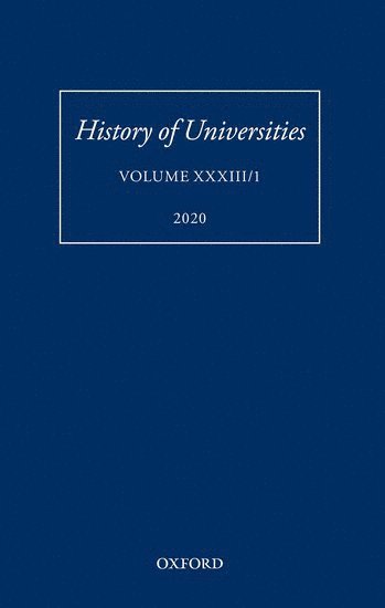 bokomslag History of Universities