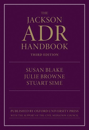 The Jackson ADR Handbook 1