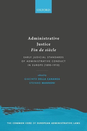 Administrative Justice Fin de sicle 1